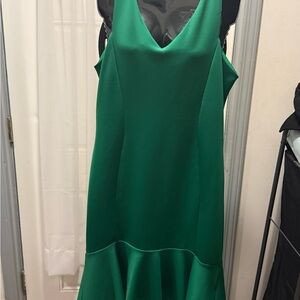 ASOS Vibrant Green Midi Dress